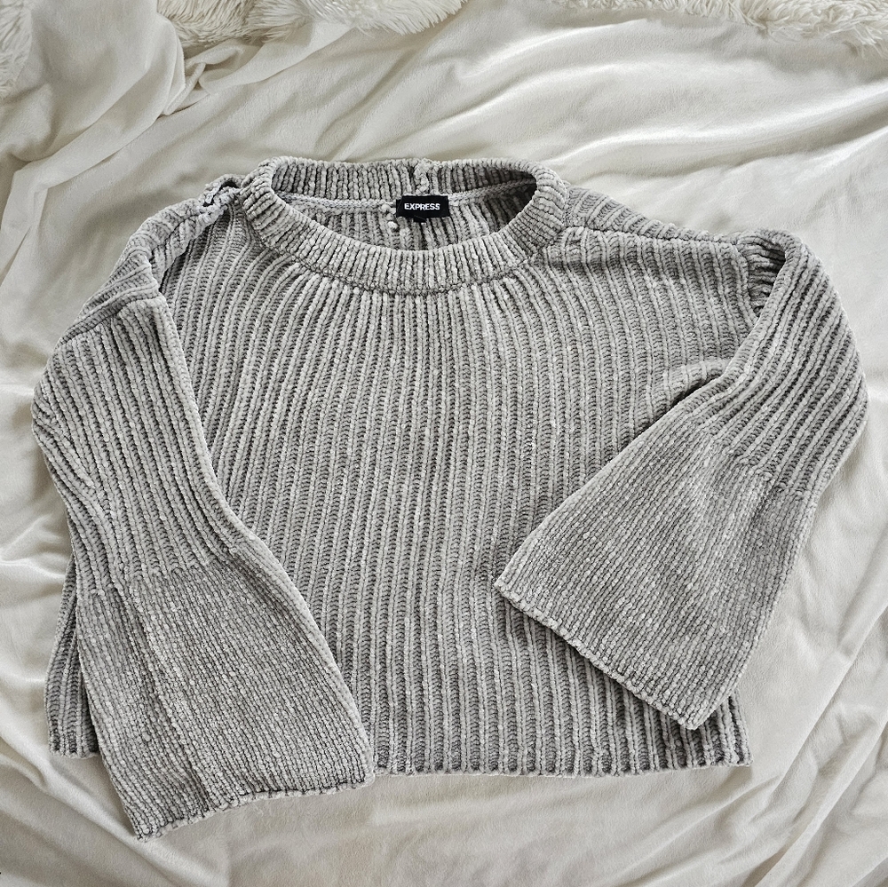 Sage Bell Sleeve Sweater
